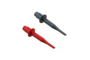 Fluke HC120 Hook Clips (Set of 2: Red, Gray) - 1